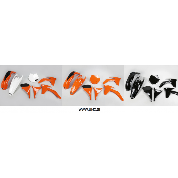 UFO SET PLASTIK KTM SX 125/150/250 2011-2012 UFO SET PLASTIK KTM SX 125/150/250 2011-2012